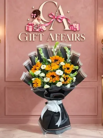 Sunflower & Mixed Flower Bouquet
