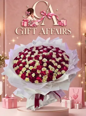 Red & White Grand Bouquet