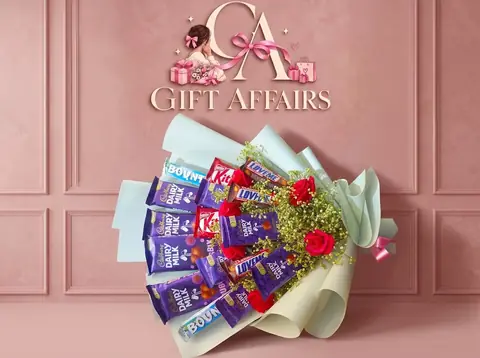 Chocolate & Currency-Style Bouquet