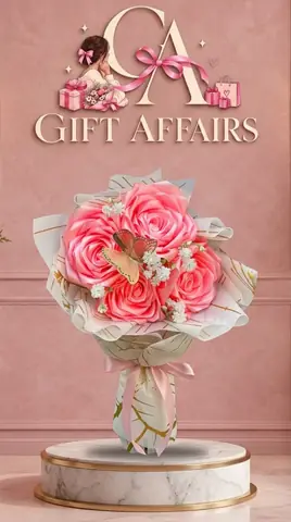 Pink Floral Mini Bouquet