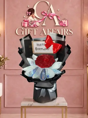 Personalized Graduation-Style Bouquet